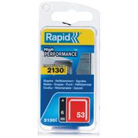 Rapid Klammern 53/ 6 mm Stahl (verzinkt) Pack mit 2.130er Pack, 5000741