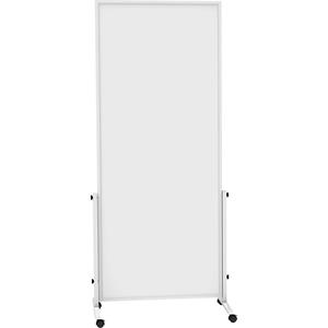 Verrijdbaar whitebord MAULsolideasy2move, 75 x 180 cm