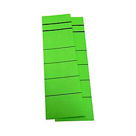 Rugetiket, rugbreedte 60 mm, zelfklevend, 10 stuks, groen