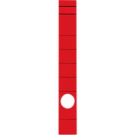 Rugetiket, rugbreedte 39 mm, zelfklevend, 10 stuks, rood