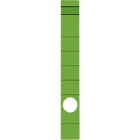 Rugetiket, rugbreedte 39 mm, zelfklevend, 10 stuks, groen