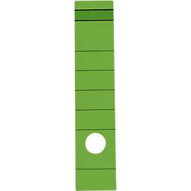 Rugetiket, rugbreedte 60 mm, zelfklevend, 10 stuks, groen