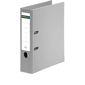 Schäfer Shop Select  ordner, A4, rugbreedte 80 mm, grijs