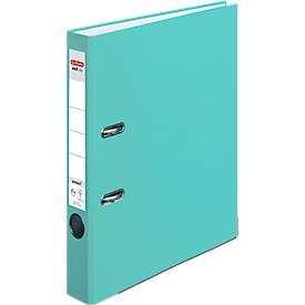 herlitz ordner maX.file protect, A4, rugbreedte 50 mm, 25 stuks, turquoise