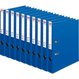 herlitz ordner maX.file protect plus, A4, rugbreedte 50 mm, 10 stuks, blauw