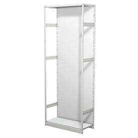 Kerkmann Leeg archiefrek PROGRESS 500 T, basissectie, met achterwand, H 2600 x B 960 x D 440 mm