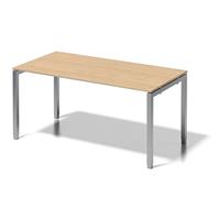 bisley Schreibtisch Cito DUH1608 Ahorn-Silber
