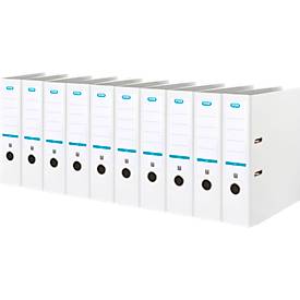 ELBA ordner Smart, A4, rugbreedte 80 mm, 10 stuks, wit