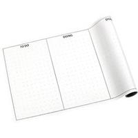 Info Notes zelfklevende Kanban planner 8 vel van 30x50,8cm incl 3 blok sticky notes