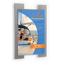 kerkmann Plakathalter A4 Look, 3er Pack