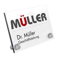 kerkmann Tuerschild DIN A6, 3er Pack