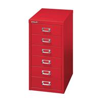 bisley Schubladenschrank Multidrawer L296 - Kardinalrot