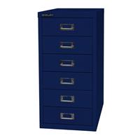 BISLEY MultiDrawer™ 29 serie, A4, 6 laden, oxfordblauw