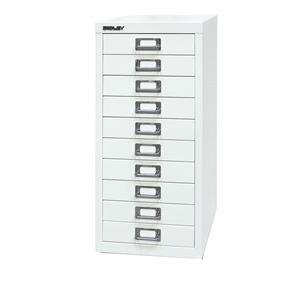 BISLEY MultiDrawer™ 29 serie, A4, 10 laden, verkeerswit