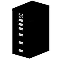 bisley Schubladenschrank Multidrawer L298 - Schwarz