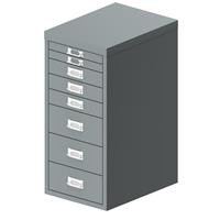 bisley Schubladenschrank Multidrawer L298 - Silber