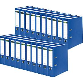 Schäfer Shop Select  ordner, A4, rugbreedte 80 mm, 20 stuks, blauw