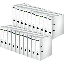 Schäfer Shop Select  ordner, A4, rugbreedte 80 mm, 20 stuks, wit