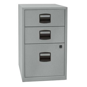 bisley Schubladenschrank PFA3 - Silber