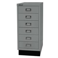 bisley Schubladenschrank Multidrawer L296S - Silber