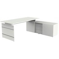 kerkmann Komplettarbeitsplatz Form 4 - Weiss