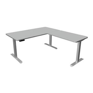 Kerkmann Zit sta hoekbureau Move-3 premium grijs 160x180cm