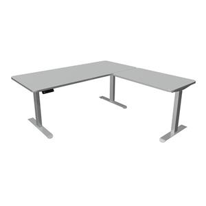 Kerkmann Zit sta hoekbureau Move-3 premium grijs 180x180cm