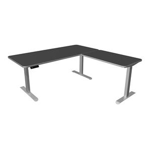 Kerkmann Zit sta hoekbureau Move-3 premium antraciet 180x180cm