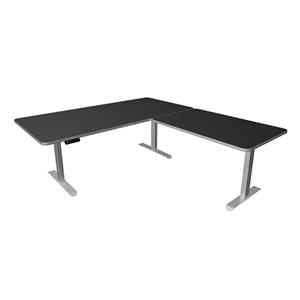 Kerkmann Zit sta hoekbureau Move-3 premium antraciet 200x220cm