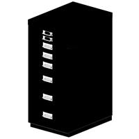 bisley Schubladenschrank Multidrawer L298S - Schwarz