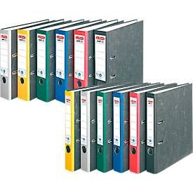 herlitz ordner maX.file nature, A4, rugbreedte 80 mm, 20 stuks, rood