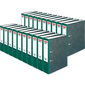 herlitz ordner maX.file nature, A4, rugbreedte 80 mm, 20 stuks, groen