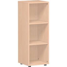 PALENQUE boekenkast, 3 OH, spaanplaat, B 400 x D 400 x H 1104 mm, beukendecor