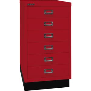 bisley Schubladenschrank Multidrawer L29A36S - Kardinalrot