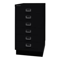 bisley Schubladenschrank Multidrawer L29A36S - Schwarz