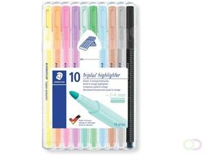 Staedtler Triplus Textsurfer, opstelbare box van 10 kleuren