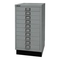 bisley Schubladenschrank Multidrawer L29A310S - Silber