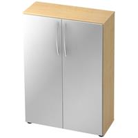 Draaideurkast diepte 34.6 cm 4550 BM - 3 niveaus - Hammerbacher
