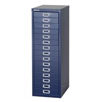 BISLEY MultiDrawer™ 39 serie, A4, 15 laden, oxfordblauw