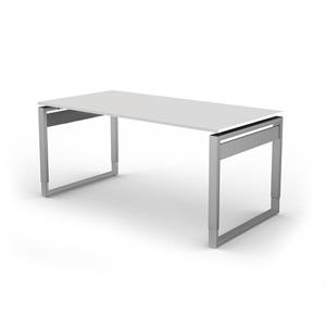 Kerkmann Bureau Workspace 160cm wit hoogte verstelbaar
