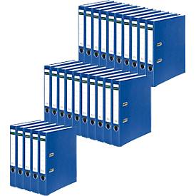 Schäfer Shop Select  ordner, A4, rugbreedte 50 mm, 25 stuks, blauw