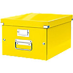 LEITZ Archivbox Click + Store, verschiedene Größen, Karton, Etikettenhalter