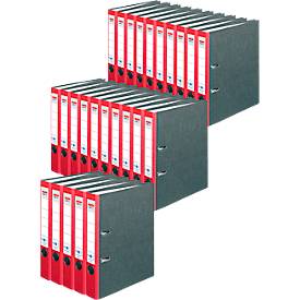 herlitz ordner maX.file nature, A4, rugbreedte 50 mm, 25 stuks, rood