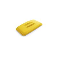 Durable Deckel gelb mit Griffmulden für DURABIN 60 Liter