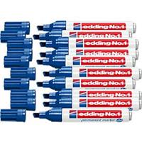 edding No. 1 permanent Marker, versch. Farben