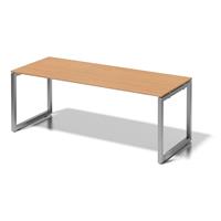 bisley Schreibtisch Cito DOF2008 Buche-Silber