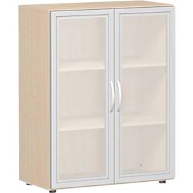 geramoebel Aktenschrank Glas 3 OH - Flex - Ahorn