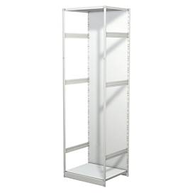 Kerkmann Leeg archiefrek PROGRESS 500 T, basissectie, met achterwand, H 2600 x B 750 x D 640 mm
