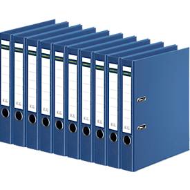 Schäfer Shop Select  ordner, A4, rugbreedte 50 mm, 10 stuks, blauw