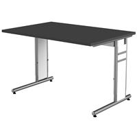 kerkmann Schreibtisch 120 x 80 Form 4 - Anthrazit